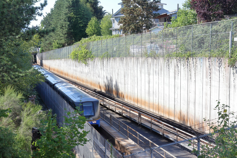 The old Expo Line of TransLink’s SkyTrain system